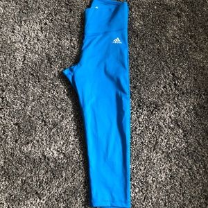 Adidas climalite work out pants blue S